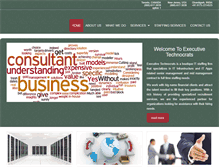 Tablet Screenshot of executivetechnocrats.com